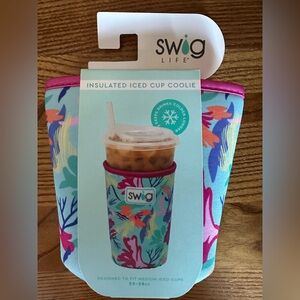 Swig floral cup koozie